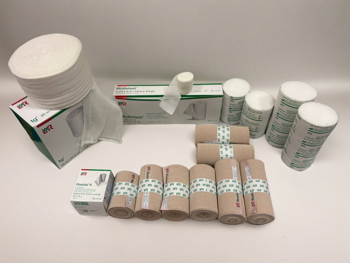 Набор для бандажирования нижней конечности (Lymphcare) Набор для бандажирования нижней конечности (Lymphcare)