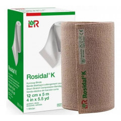 Rosidal K 12см*5м, эластический бинт малой растяжимости, 1 шт.